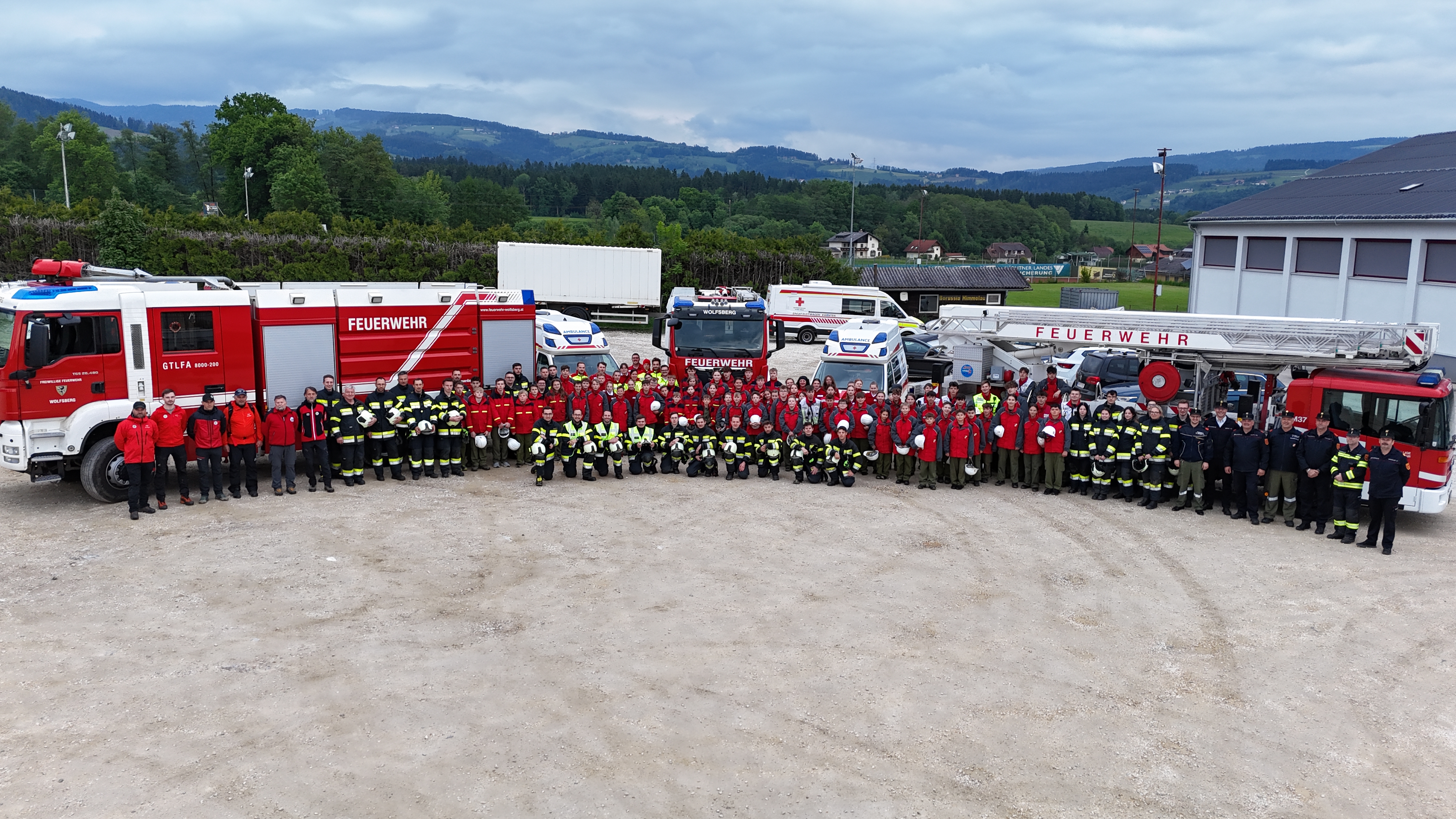 24h Übung der Feuerwehrjugend und Jugendrotkreuzes