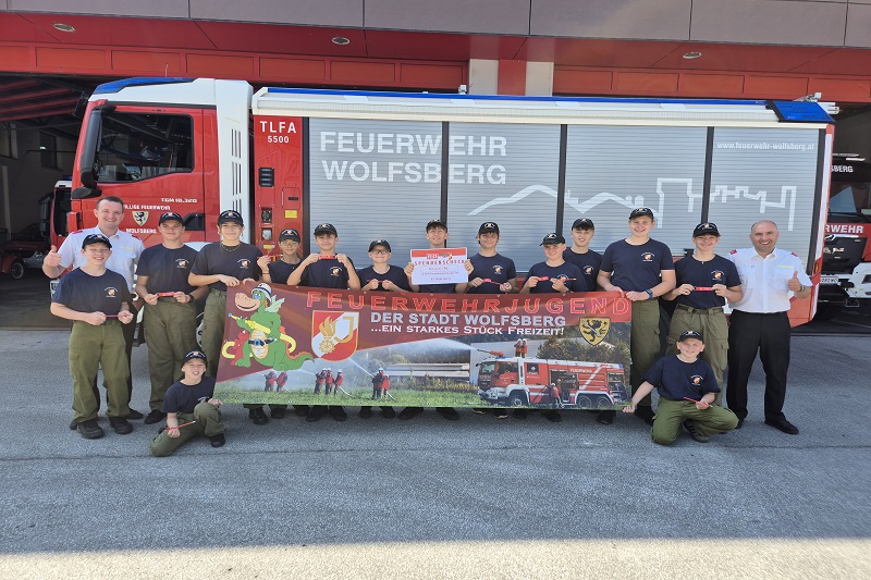 Unterstützung  der Feuerwehrjugend durch Felix & ÖBFV 