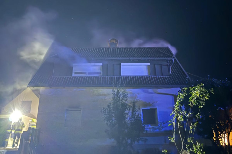 Einsatzfoto B4, Brand Küche