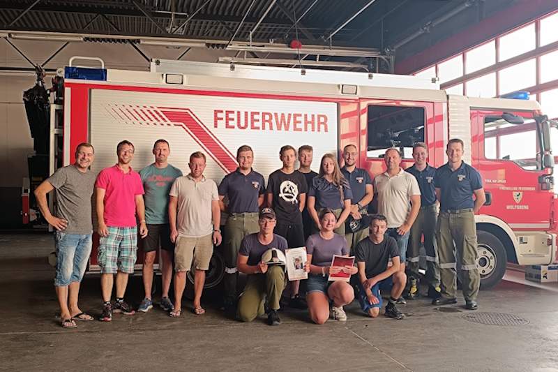 Überstellung aus der Feuerwehrjugend!